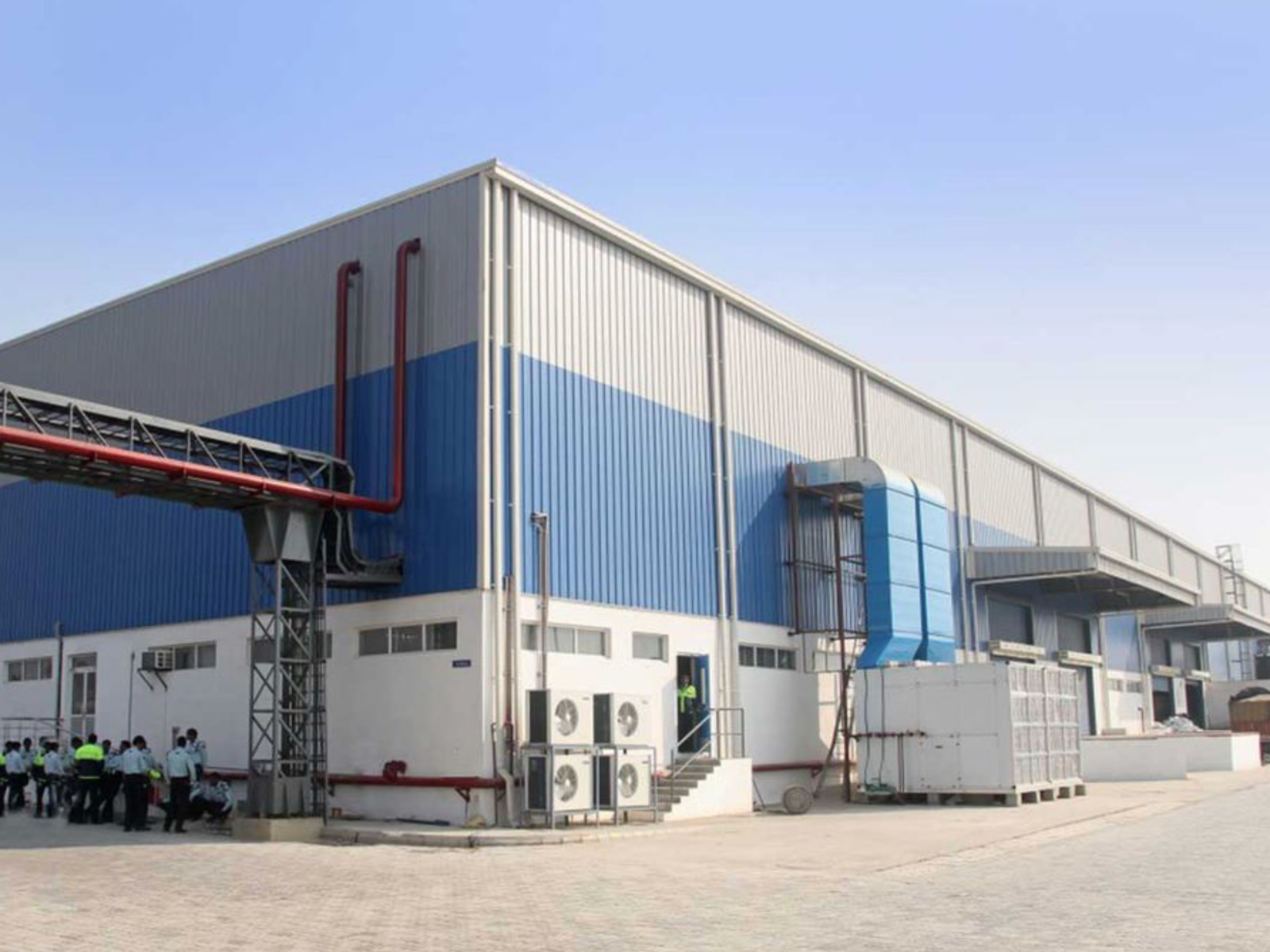 Structural Steel Fabrication — workshop photo